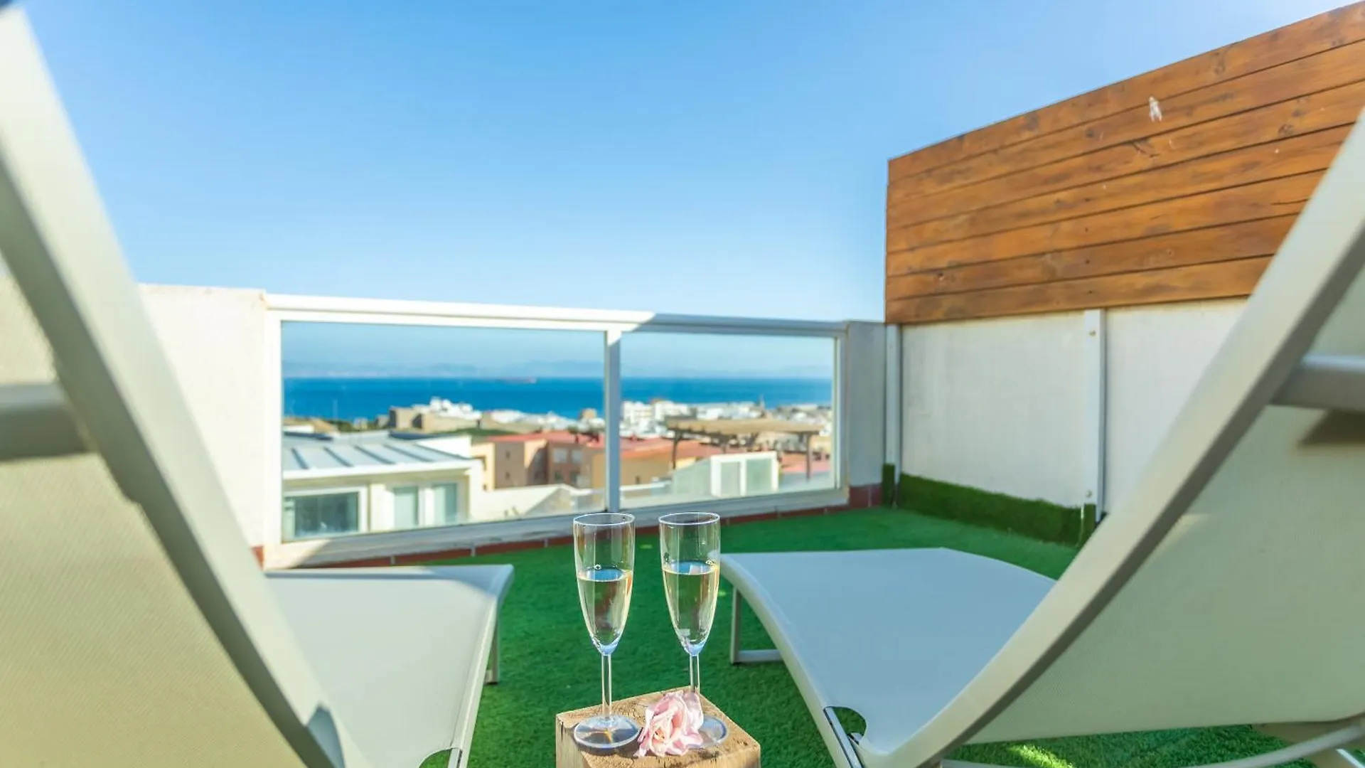 Terrace With Panoramic Views On Sea & Africa Apartment Tarifa